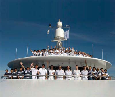 Belle de L'Adriatque crew